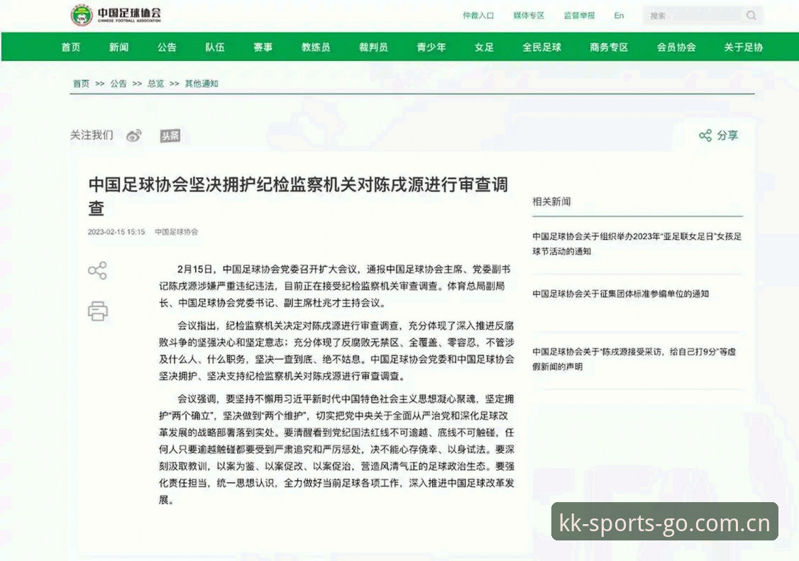 KK体育五大联赛 资深用户分享:从足协第三批禁足名单看中国足球的“刮骨疗毒”